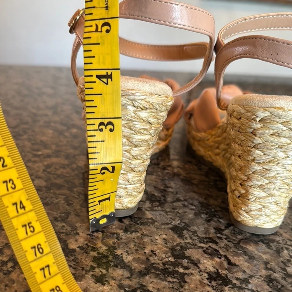 Anne Klein Pink Wedge Sandals NWT
